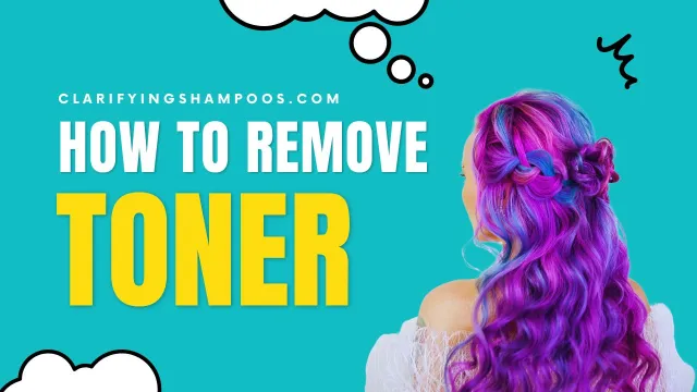 how to wash toner from hair